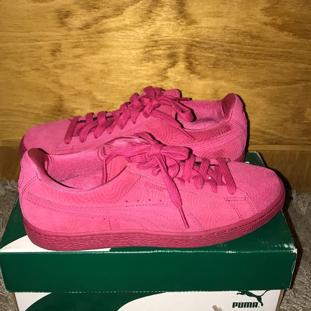 Puma Suede Classic rose red suede 7.5